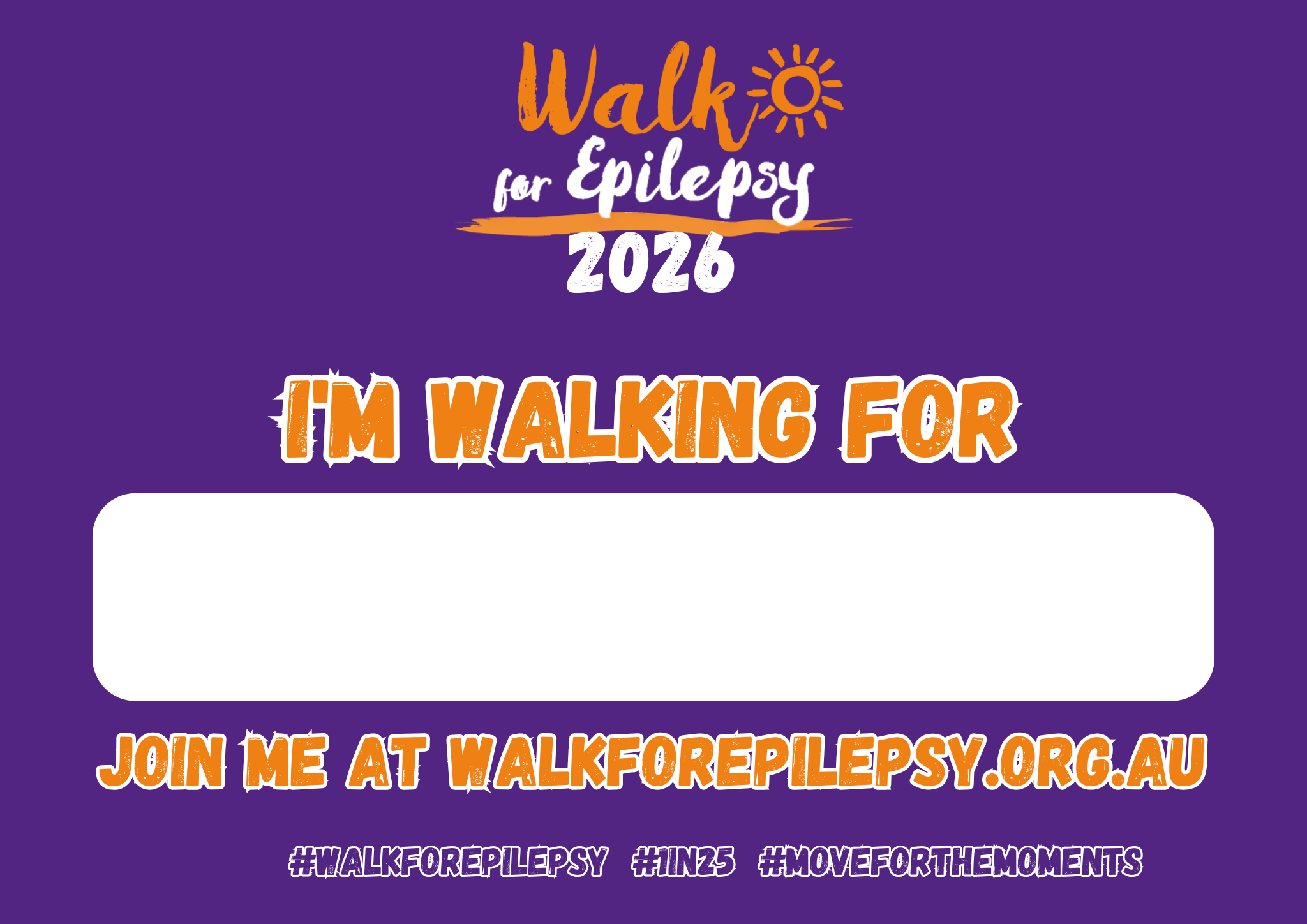 W4E26 I'm Walking Bib