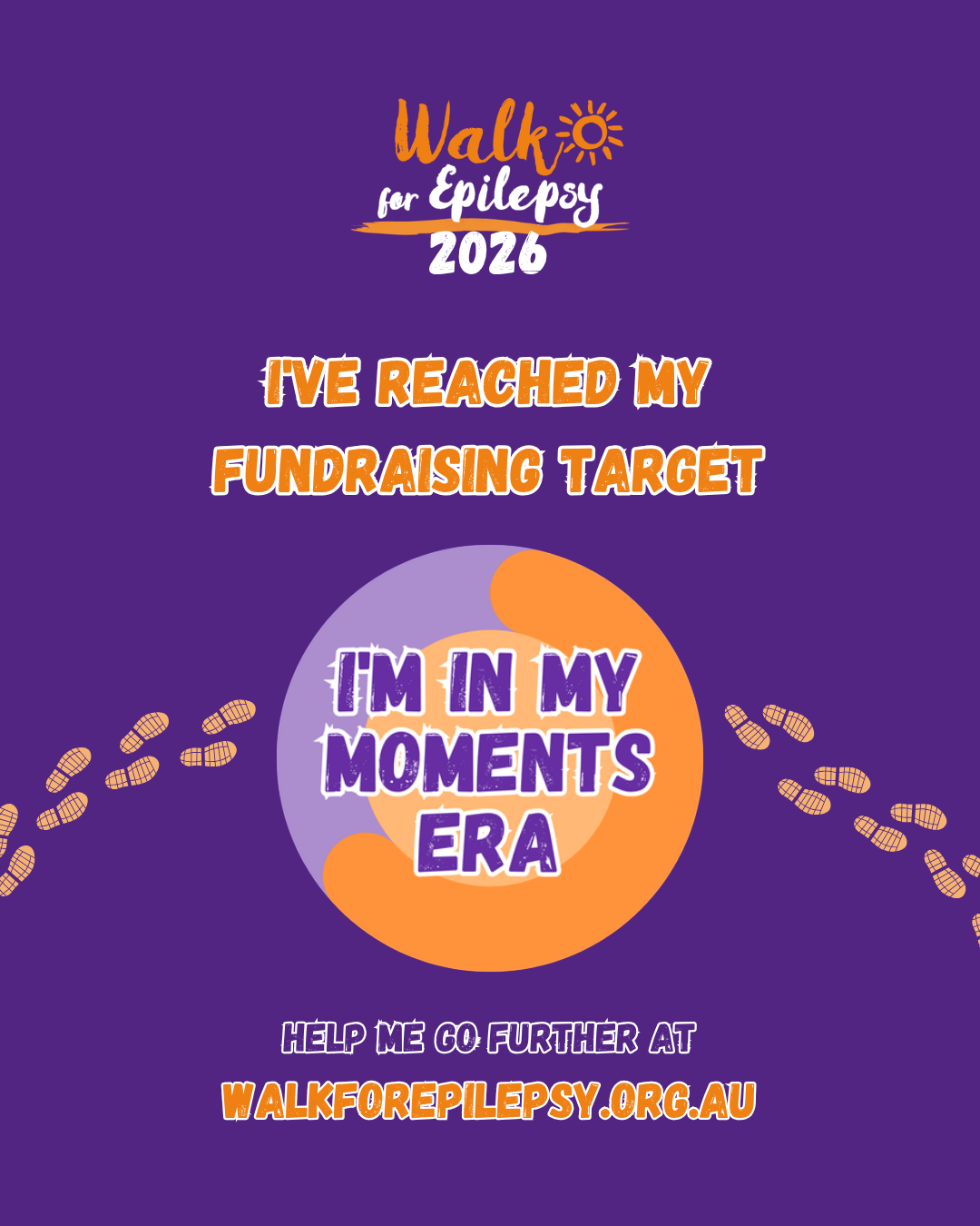 W4E26 Fundraising Target Reached Social Tile