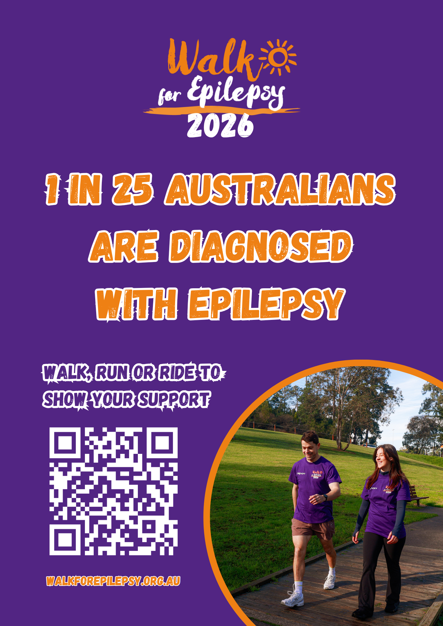 W4E26 1 in 25 Australians Poster